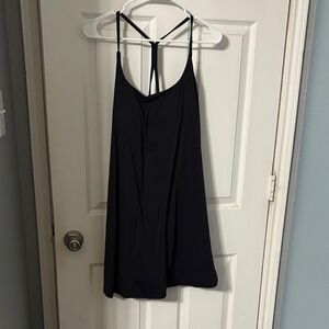 HALARA Black Strappy Dress